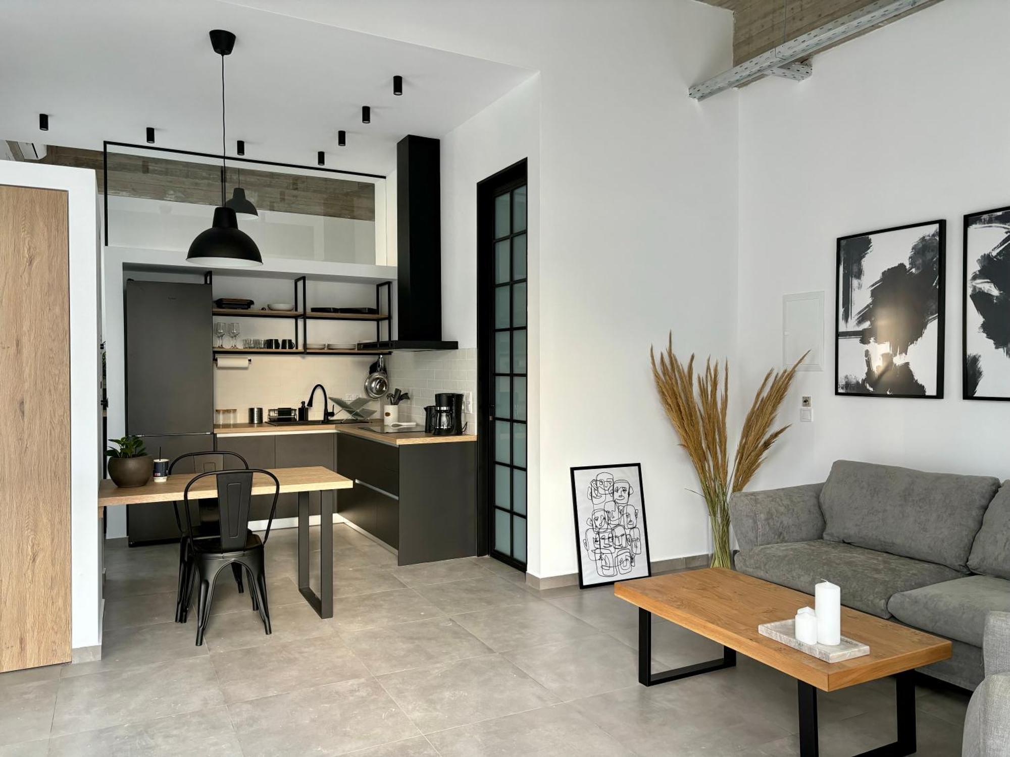 Industrial Loft Comfort Living Héraklion